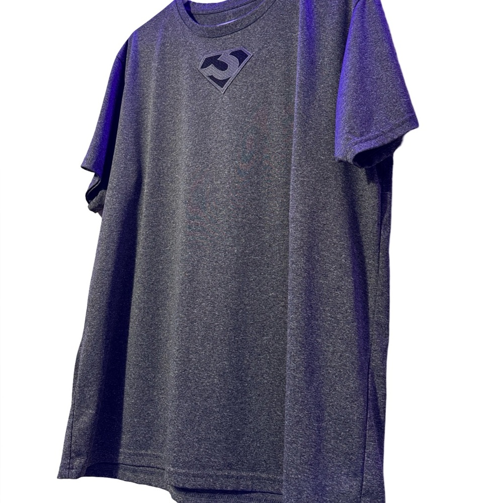 Gray General Zod Insignia T-Shirt Size XL